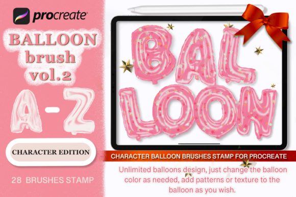 Create 3D Balloon Art Fast with Procreate Vol.2