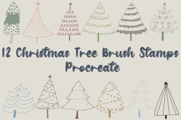 Elevate Holiday Designs with Procreate Stamps