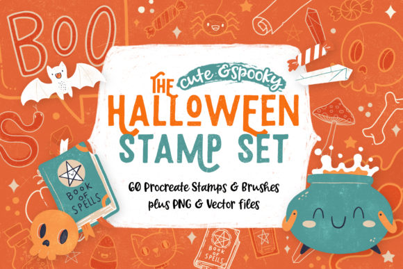 Evaluating the Halloween Stamp Set for Procreate: Features and Use Cases