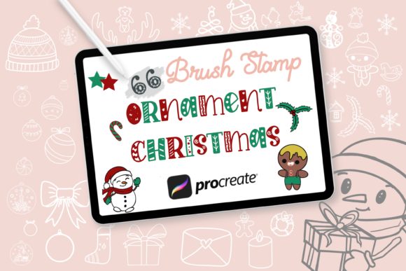 Master Holiday Designs with Procreate Stamp Brushes
