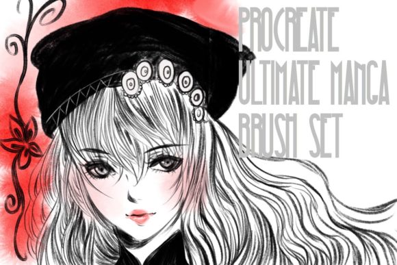 Streamline Your Art with Ultimate Manga Procreate Brush