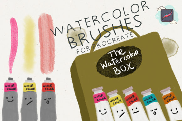 The Procreate Watercolor Box: Digital Fluidity