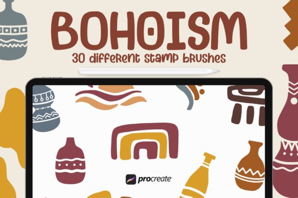 Unlock Your Creative Potential with Good Bohoism - Procreate Stamp Brush