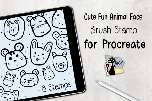 Unlocking Creative Efficiency with the Stamp Brush Procreate Cute Fun Animal Collection
