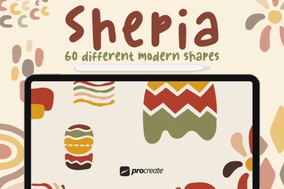 Unlocking Creative Potential with Shepia - 60 Stamp Brush Procreate